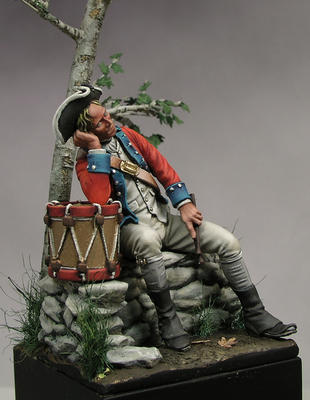 Continental Army drummer, American War of Independence