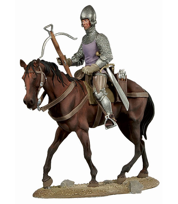 The Lance 1330s: Crossbownman on Horseback