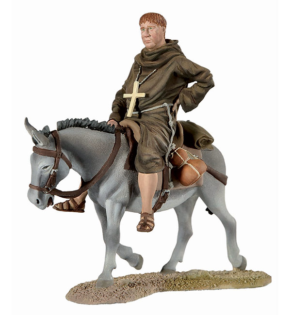 The Lance 1330s: Monk on Donkey