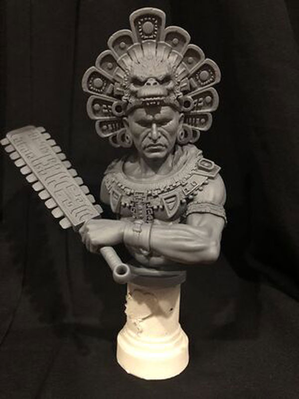 microMANIA - Mayan Priest Bust