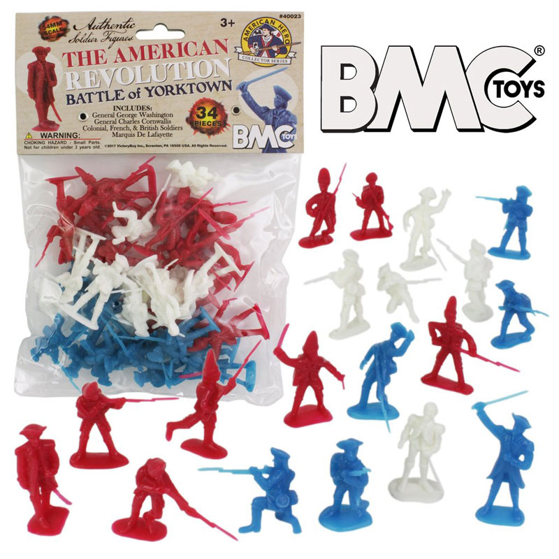 American Revolution Battle of Yorktown Bagged Figures