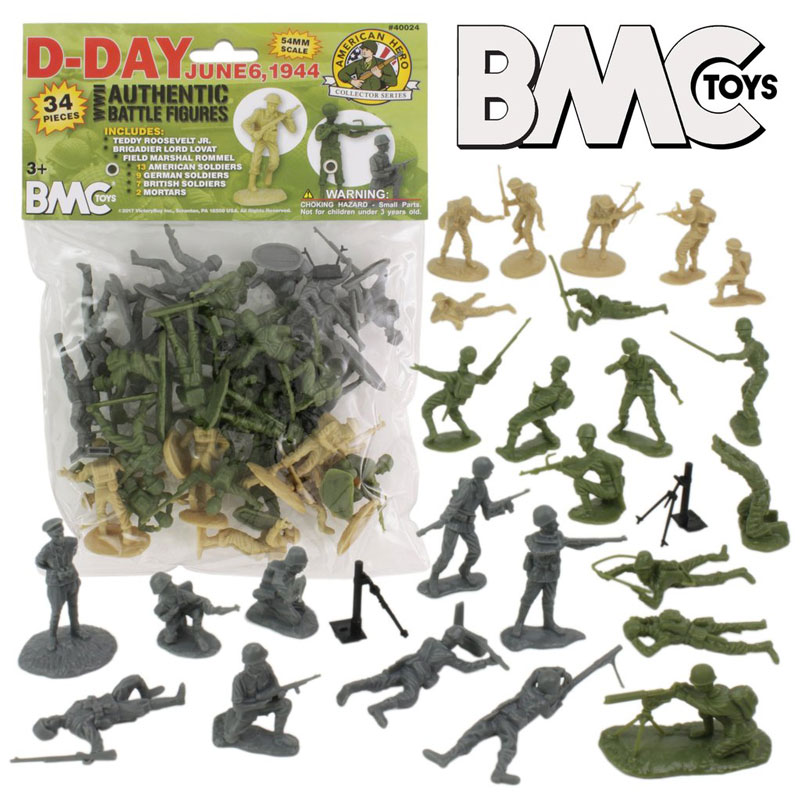 BMC WWII D-Day: The Invasion of Normandy Bagged Figure Set