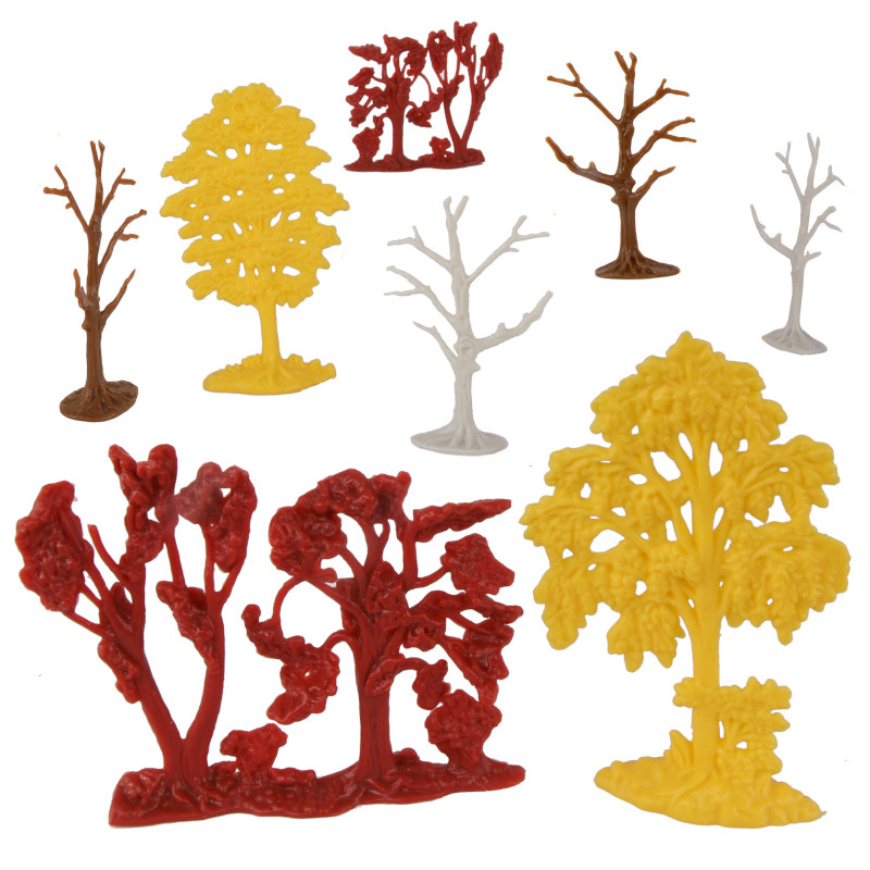 BMC Classic Fall Woodland Forest Trees 8pc
