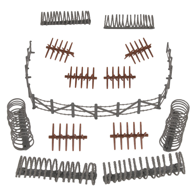 BMC Classic Concertina Barbed Wire Fence Barricade 18pc