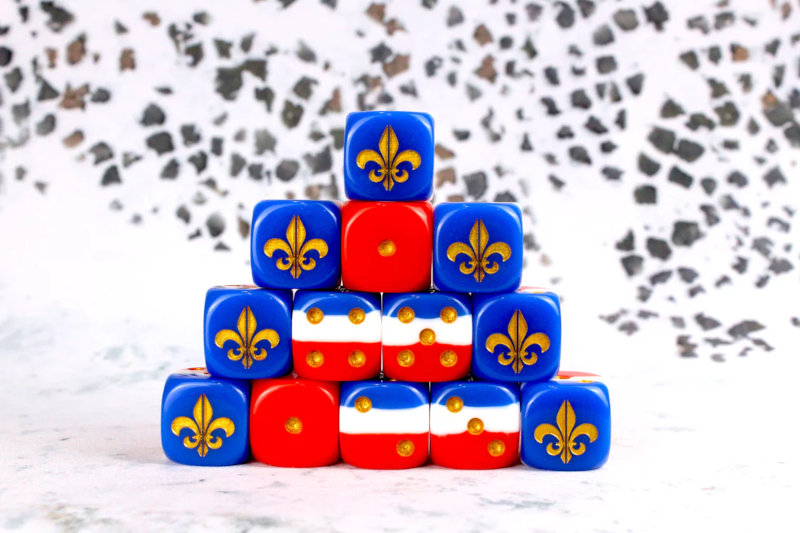 Baron of Dice France Dice (25 dice)