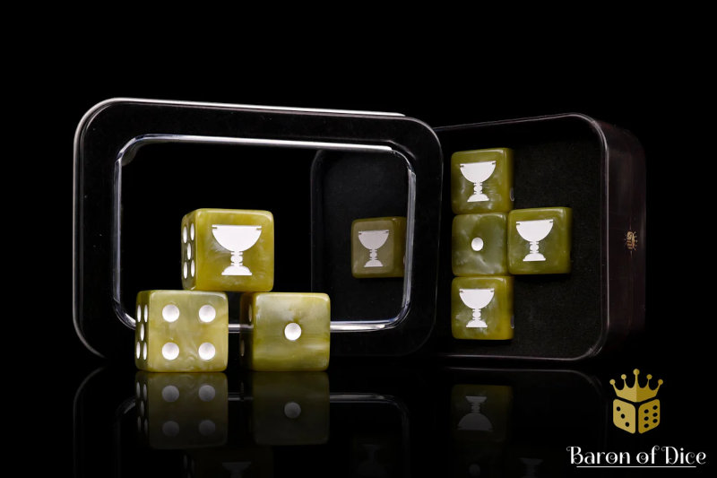 Baron of Dice Cult of the Black Grail - Official Trench Crusade Dice Set