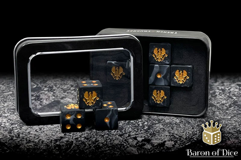 Baron of Dice Free State Of Prussia - Official Trench Crusade Dice Set