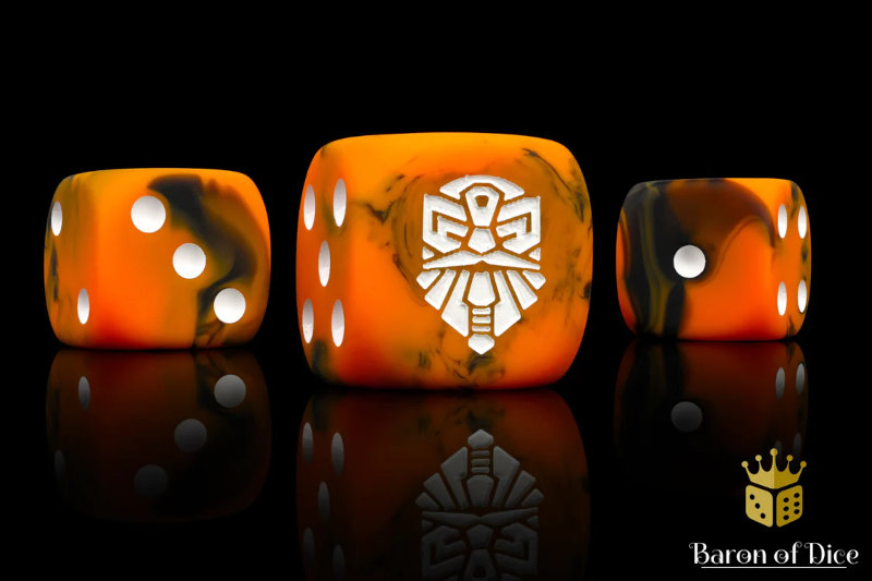 Baron of Dice Hearth Fire Dice (25 dice set)
