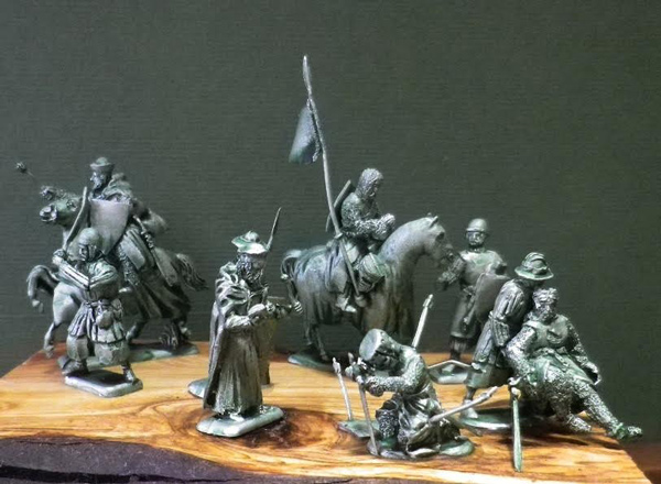 Templar Command Group - Ad Proelium Miniatures