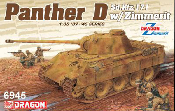 Sd.Kfz.171 Panther Ausf.D w/Zimmerit (2 in 1)