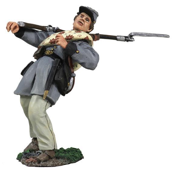 Confederate Infantry - Texas Brigade Falling Back Wounded No.1- OOP 1 Available