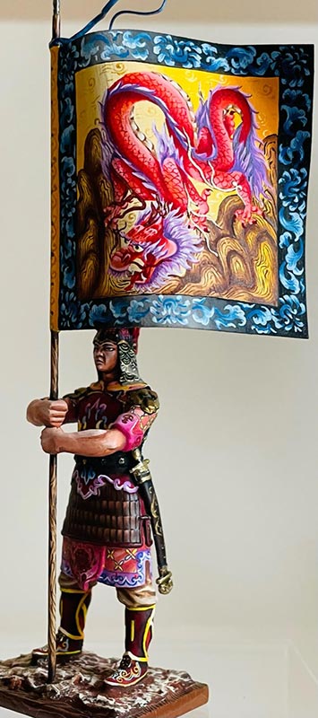 St. Petersburg Collection: Chinese Emperor Guard w/Flag - MM-024