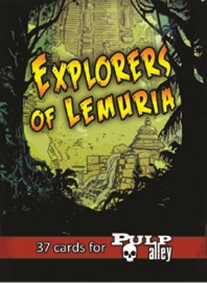 Pulp Alley - Explorers of Lemuria Deck