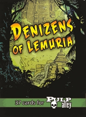 Pulp Alley - Denizens of Lemuria Deck