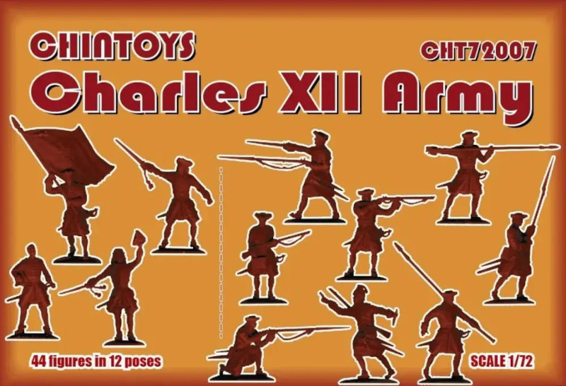 Chintoys Charles XII Army Great Northern War