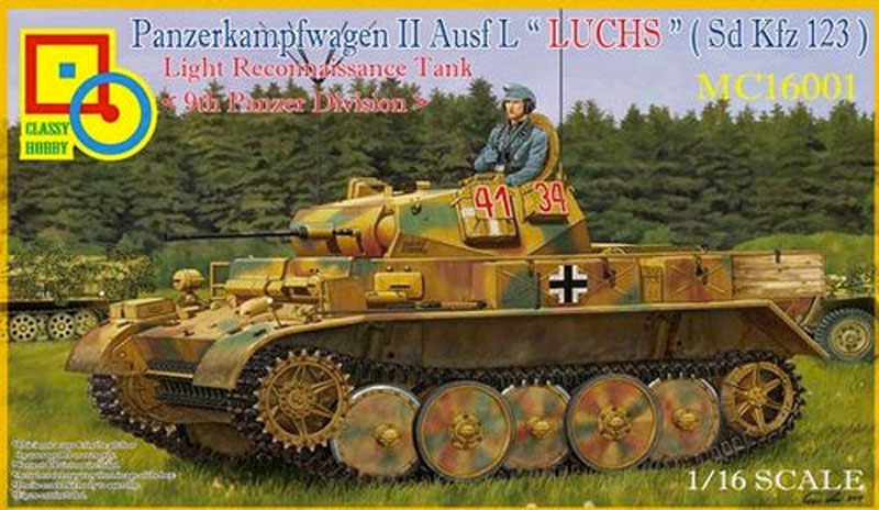 PzKpfw II Ausf L Luchs (SdKfz 123) 9th Pz Division Light Recon Tank
