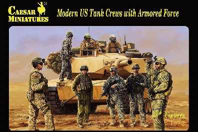 Modern US Tank Crews w/Armored Force