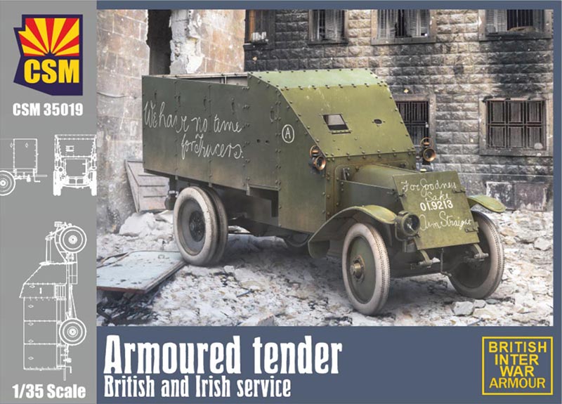 Copper State Models Armoured Tender -British & Irish Service