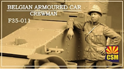 Belgian Armoured car crewman