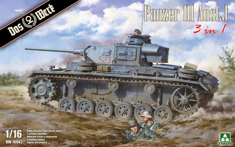 Panzer III Ausf. J 3in1