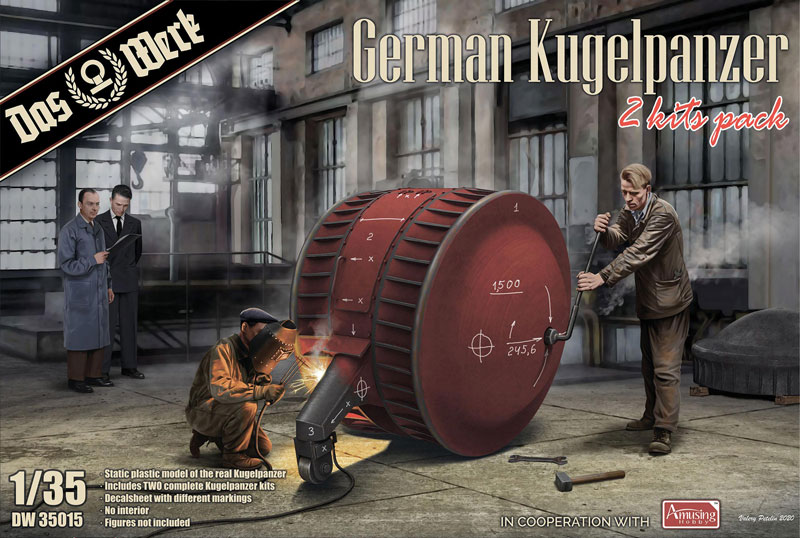 German Kugelpanzer double pack 2 pcs 