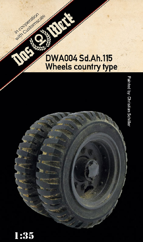 Weighted tires for Sd.Ah.115 (country pattern)