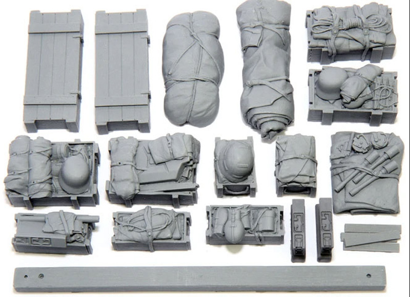 1/16 German Tank Stowage Set #B