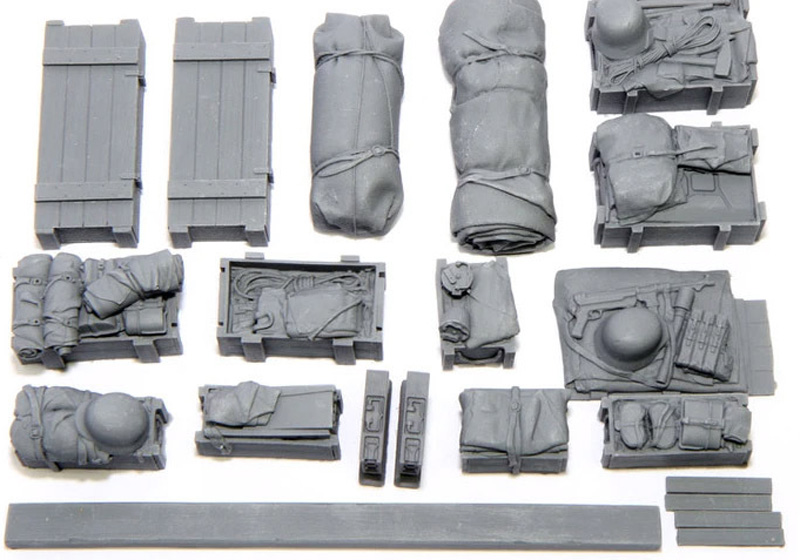 1/16 German Tank Stowage Set #C