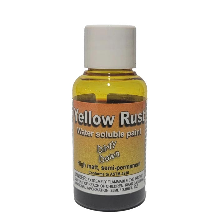 Dirty Down Yellow Rust Effect -  25ml.