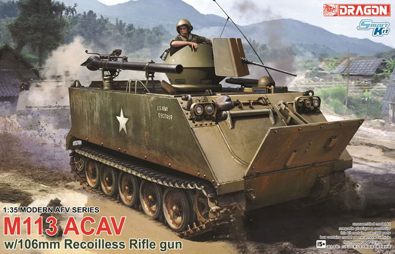 Dragon Models M113 ACAV w/106mm Recoilless Rifle