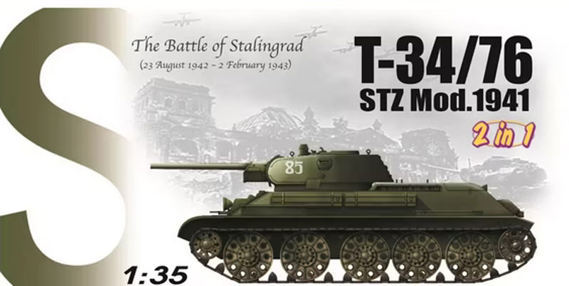 T-34/76 STZ Mod.1941 Stalingrad (2in1)