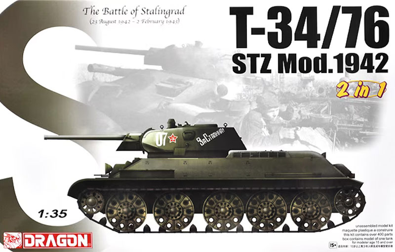 T-34/76 STZ Mod.1942 Stalingrad (2in1)