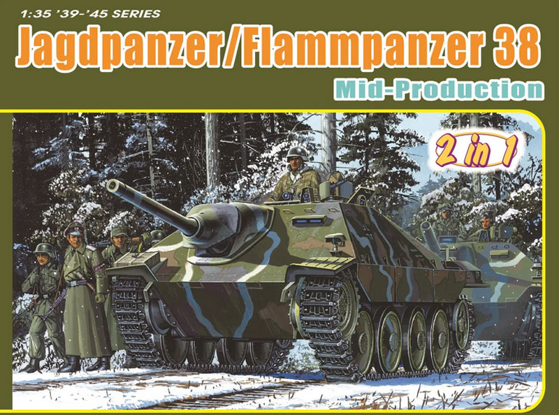 Jagdpanzer/Flammpanzer 38 Mid Production