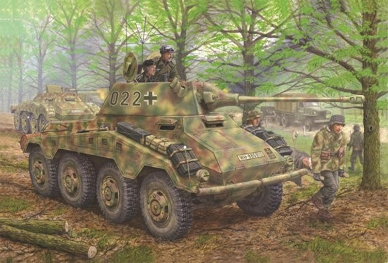 SdKfz 234/2 Armored Vehicle