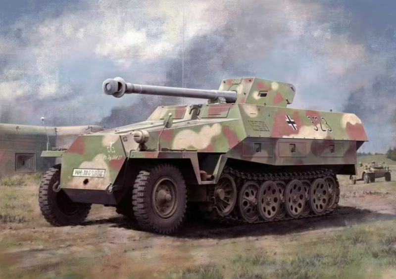 Dragon Models - SdKfz 251/22 Ausf D Halftrack w/7.5cm PaK40