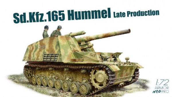 SdKfz 165 Hummel Late Production Tank w/NEO Tracks