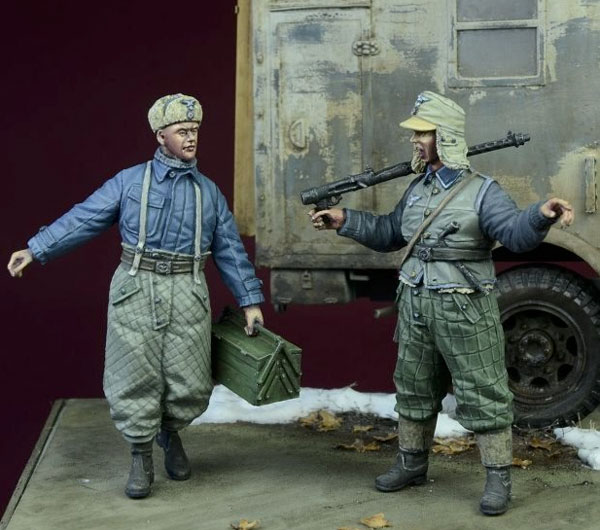 WWII Luftwaffe Ground Crew Winter 1942-45