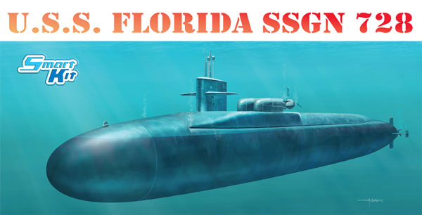 USS Florida SSGN728 Ohio Class Ballistic Missile Submarine