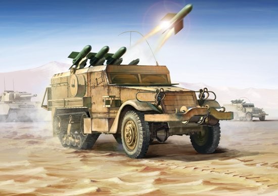 IDF M3 Halftrack w/Nord SS11 Anti-Tank Missile Carrier 50th Anniversary The Six-Day War