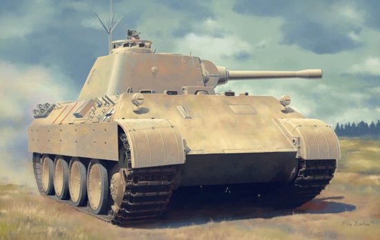 PzBeobWg Panther Ausf D Early Production Tank