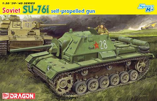 Soviet Su76i Tank Destroyer w/Self-Propelled Gun