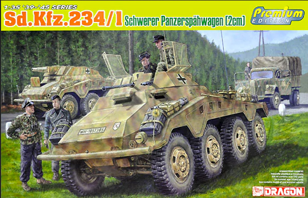 SdKfz 234/1 Schwerer Panzerspahwagen (2cm) Recon Vehicle