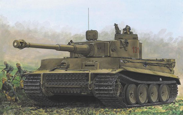 Tiger I Early Production 131 s.Pz.Abt.504 Tunisia 1943