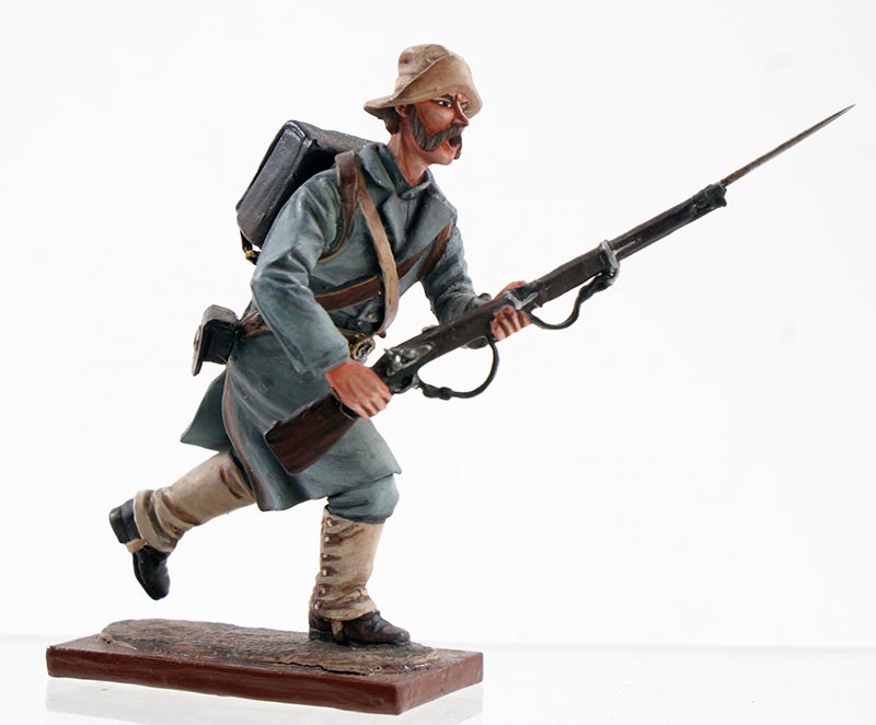 ACW Confederate Charging with Bayonet