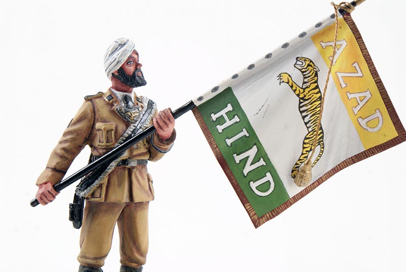 Free Indian Legion with Flag