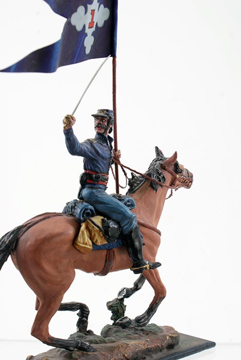 Mounted Union Office with Standard