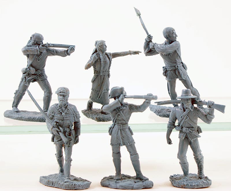 Lewis & Clark Characters Figures