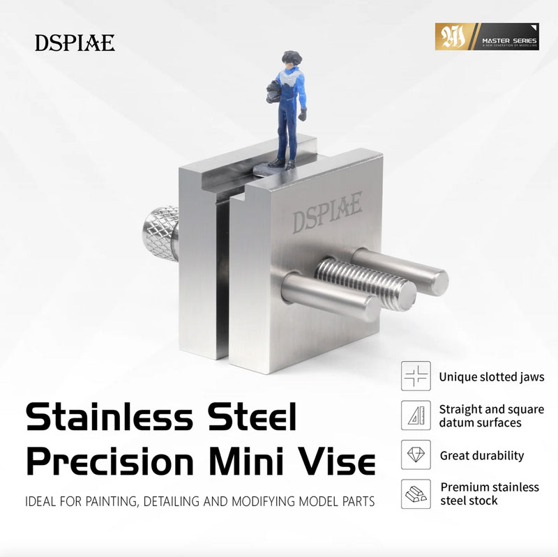 Dspiae Stainless Steel Precision Mini Vise