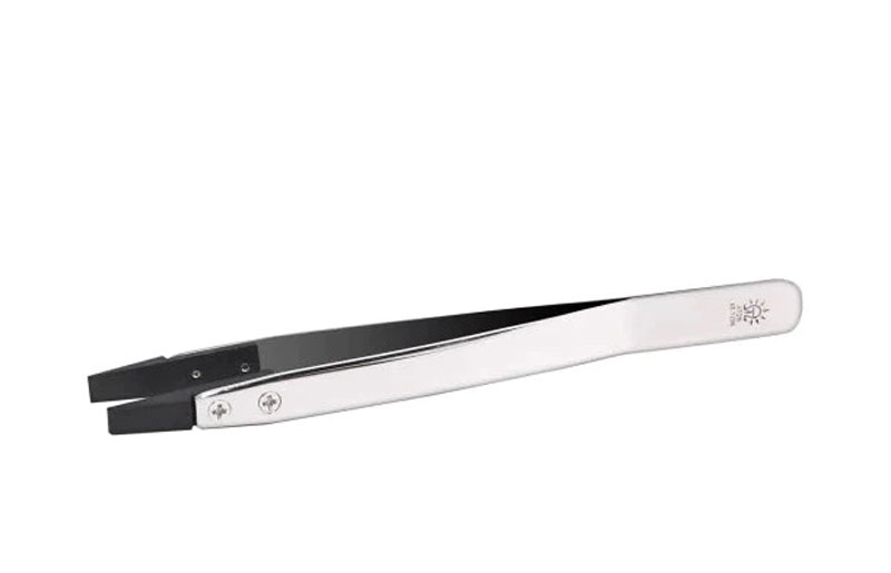 High Precision Stainless Steel Flat Tweezers