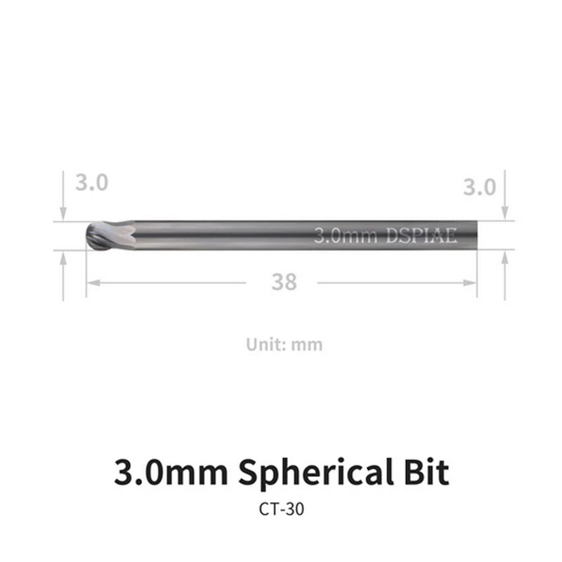 Dspiae 3mm Spherical Bur